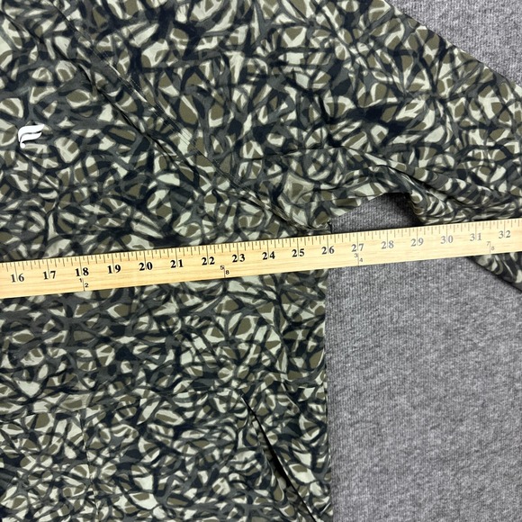 Fabletics The One Jacket Mens XXL Full Zip Hooded Performance Green Obsidian Ink - Picture 5 of 11